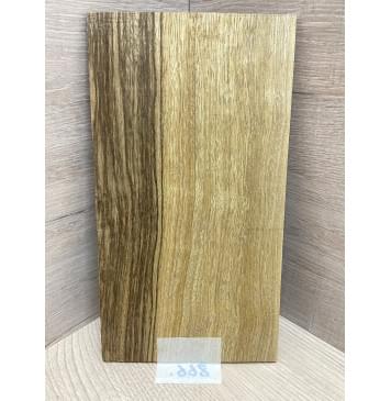 Корина Чёрная заготовка накладки на головку грифа Радиал АА 4,5х130х230 мм -0