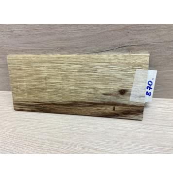 Корина Чёрная заготовка накладки на головку грифа Смешанный АА 5,5х95х210 мм -0