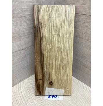 Корина Чёрная заготовка накладки на головку грифа Смешанный АА 5,5х95х210 мм -1