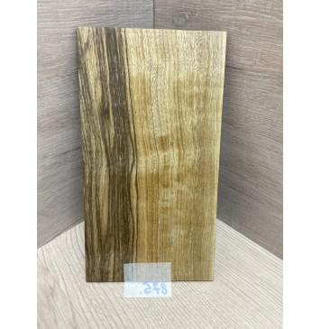 Корина Чёрная заготовка накладки на головку грифа Радиал АА 3,5х130х230 мм -0