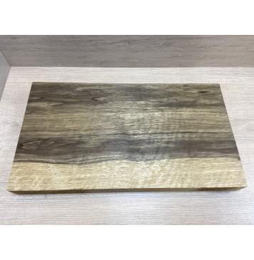 Корина Чёрная Волнистая заготовка корпуса для Тревел гитары Смешанный АА Волна А 48,5х272х485 мм (массив)-0