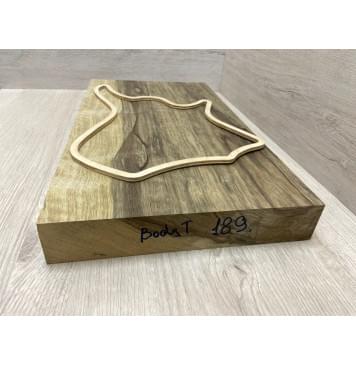 Корина Чёрная заготовка корпуса для Тревел гитары Смешанный АА 48,5х272х485 мм (Массив) Корина Чёрная заготовка корпуса для Тревел гитары Смешанный АА 48,5х272х485 мм (Массив)-1