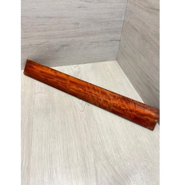 Падук Волнистый заготовка накладки для электрогитары Радиал АА Волна АА 10х63х530 мм -3