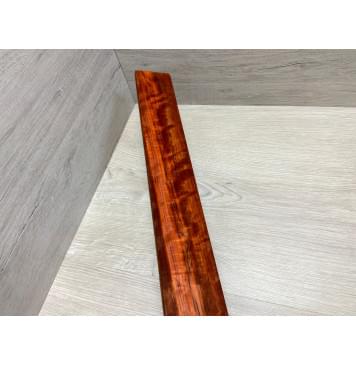 Падук Волнистый заготовка накладки для электрогитары Радиал АА Волна АА 10х63х530 мм -2