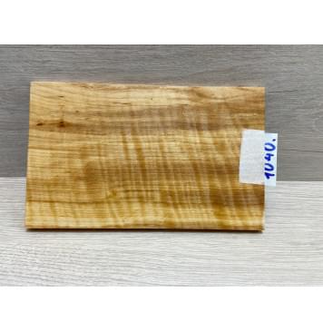 Ольха Волнистая заготовка накладки на головку грифа Смешанный А Волна ААА 8х123х195 мм-1