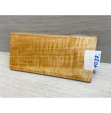 Ольха Волнистая заготовка накладки на головку грифа Смешанный ААА Волна А 7х105х220 мм-0