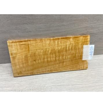 Ольха Волнистая заготовка накладки на головку грифа Смешанный ААА Волна А 7х105х220 мм-1