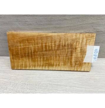 Ольха Волнистая заготовка накладки на головку грифа Смешанный ААА Волна АА 7х105х220 мм-0