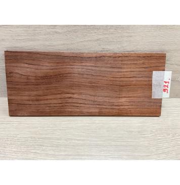 Бубинго заготовка накладки на головку грифа Смешанный ААА 4х108х260 мм-1