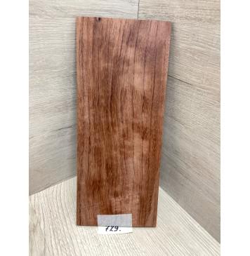 Бубинго заготовка накладки на головку грифа Смешанный ААА 6х110х260 мм-0