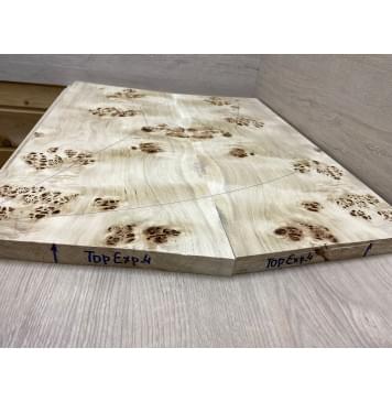 Тополь Кап заготовка на топ Смешанный ААА 24х270х660мм 2шт книжкой-4