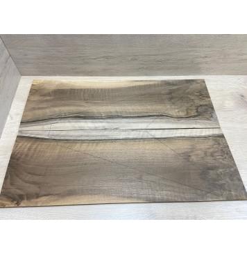 Орех Грецкий Волнистый заготовка на топ  Смешанный ААА Волна АА 9х233х690 мм 2 шт книжкой-2