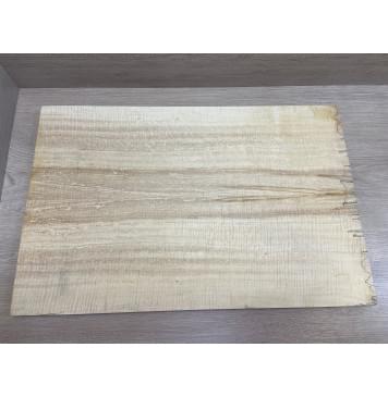 Клён Американский Spalted Волнистый заготовка на топ Смешанный ААА Волна ААА 19х194х590 мм 2 шт (книжкой) Уценка-гнилостные поражения древесины,под стабилизацию или работу с порозаполнителями -9