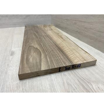 Орех Грецкий Волнистый заготовка на топ Смешанный АА Волна А 19х253-268х660 (1 шт под распил)-1