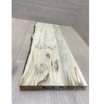 Клён Американский заготовка на топ Смешанный ААА 19х180х550 мм (1 шт под распил) -1