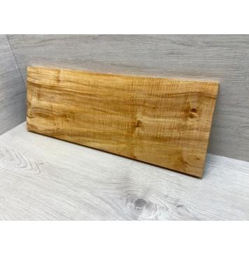 Клён Американский Spalted Волнистый заготовка на топ Смешанный А Волна АА 18х200-210х560 мм (1 шт под распил) Уценка-гнилостные поражения древесины,под стабилизацию или работу с порозаполнителями-1