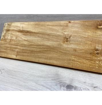 Клён Американский Spalted Волнистый заготовка на топ Смешанный А Волна АА 18х200-210х560 мм (1 шт под распил) Уценка-гнилостные поражения древесины,под стабилизацию или работу с порозаполнителями-3