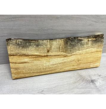 Клён Американский Spalted Волнистый заготовка на топ Смешанный ААА Волна А 22,5х190-200х530 мм (1 шт под распил) Уценка-гнилостные поражения древесины,под стабилизацию или работу с порозаполнителями-6