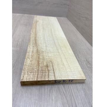 Клён Американский Spalted Волнистый заготовка на топ Смешанный ААА Волна ААА 18х1х590 мм (1 шт под распил) Уценка-гнилостные поражения древесины,под стабилизацию или работу с порозаполнителями-1