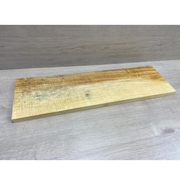 Клён Американский Spalted Волнистый заготовка на топ Смешанный ААА Волна ААА 18х1х590 мм (1 шт под распил) Уценка-гнилостные поражения древесины,под стабилизацию или работу с порозаполнителями-5
