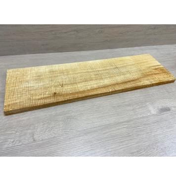 Клён Американский Spalted Волнистый заготовка на топ Смешанный ААА Волна ААА 18х1х590 мм (1 шт под распил) Уценка-гнилостные поражения древесины,под стабилизацию или работу с порозаполнителями-0