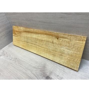 Клён Американский Spalted Волнистый заготовка на топ Смешанный ААА Волна ААА 18х1х590 мм (1 шт под распил) Уценка-гнилостные поражения древесины,под стабилизацию или работу с порозаполнителями-8