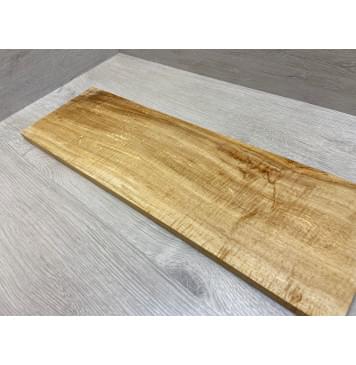 Клён Американский Spalted Волнистый заготовка на топ Смешанный АА Волна АА 16х178-184х575 мм (1 шт под распил) Уценка-гнилостные поражения древесины,под стабилизацию или работу с порозаполнителями-6