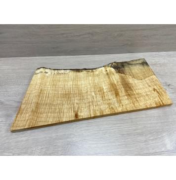 Клён Американский Spalted Волнистый заготовка на топ Смешанный ААА Волна ААА 17,5х178-195405-460 мм (1 шт под распил)-0