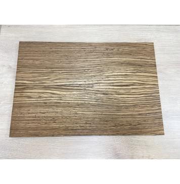 Зебрано заготовка на топ Смешанный АА 22х185х545 мм - 2 шт (книжкой)-0