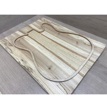 Карагач заготовка на топ Смешанный А 18,5х190х505 мм 2шт (книжкой) Карагач заготовка на топ Смешанный А 18,5х190х505 мм 2шт (книжкой)-2