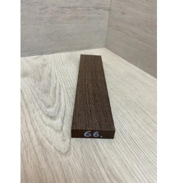 Венге заготовка для бриджа акустической гитары Радиал ААА 15х50х215 мм-0