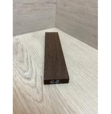 Венге заготовка для бриджа акустической гитары Радиал ААА 14х50х215 мм-0