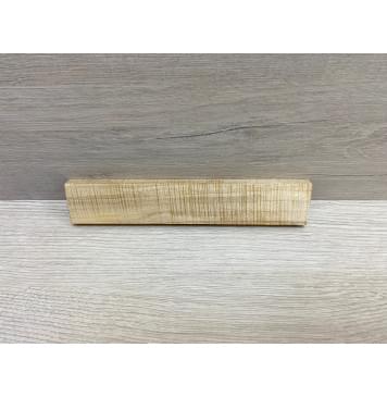 Клён Американский Волнистый заготовка для бриджа акустической гитары Радиал ААА Волна ААА 13х40х210 мм-0