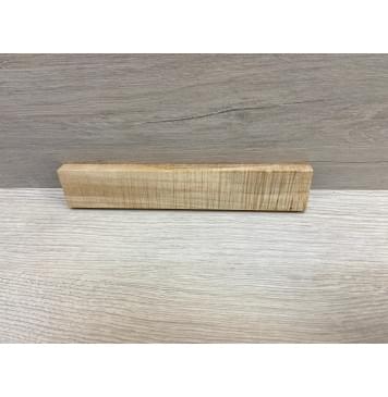 Клён Американский Волнистый заготовка для бриджа акустической гитары Радиал ААА Волна ААА 13х40х210 мм-4