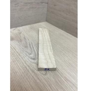 Клён Белый Явор, Волнистый заготовка для бриджа акустической гитары Смешанный ААА Волна АА 12х44х210 мм (АКЦИЯ)-1