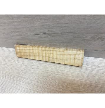 Клён Белый Явор, Волнистый заготовка для бриджа акустической гитары Смешанный ААА Волна АА 12х44х210 мм (АКЦИЯ)-0