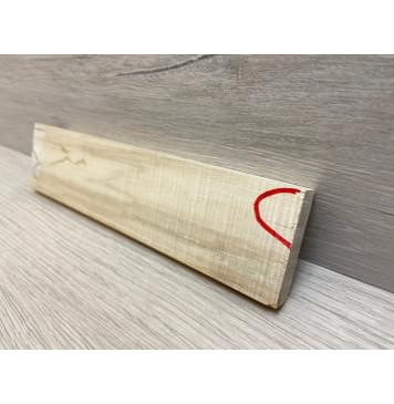 Клён Американский Волнистый заготовка для бриджа акустической гитары Смешанный АА Волна ААА 12х49х200 мм-3
