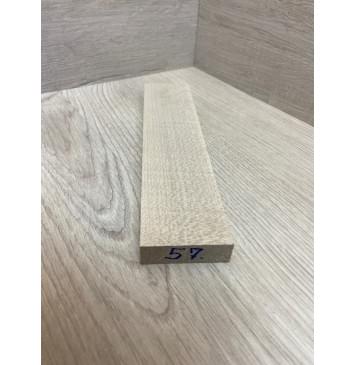 Клён Белый Явор, Волнистый заготовка для бриджа акустической гитары Радиал ААА Волна АА 15х49х210 мм-1