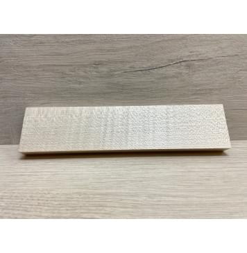 Клён Белый Явор, Волнистый заготовка для бриджа акустической гитары Радиал ААА Волна АА 15х49х210 мм-3