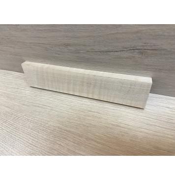 Клён Белый Явор, Волнистый заготовка для бриджа акустической гитары Радиал ААА Волна АА 13х48х220 мм-1