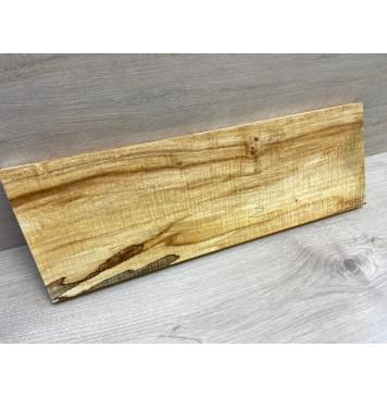 Клён Американский Spalted Волнистый заготовка на топ Смешанный АА Волна А 23х180х525 мм (1шт под распил) Уценка-гнилостные поражения древесины,под стабилизацию или работу с порозаполнителями-9