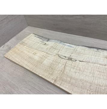 Клён Американский Spalted Волнистый заготовка на топ Смешанный ААА Волна ААА 19х160-195х495 мм (1шт под распил)-5