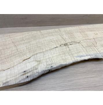 Клён Американский Spalted Волнистый заготовка на топ Смешанный ААА Волна ААА 19х160-195х495 мм (1шт под распил)-3