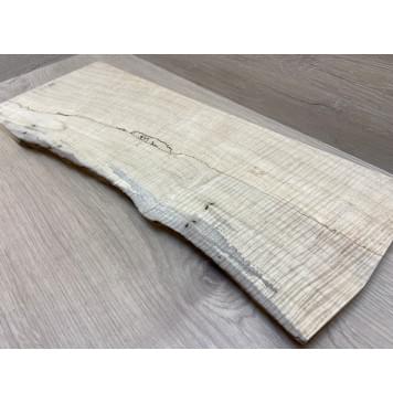 Клён Американский Spalted Волнистый заготовка на топ Смешанный ААА Волна ААА 19х160-195х495 мм (1шт под распил)-2
