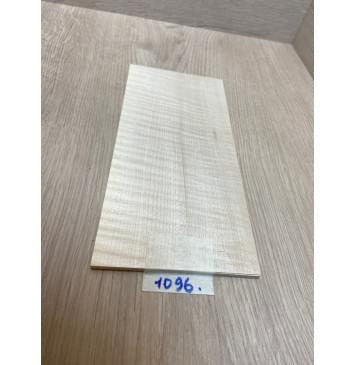 Клён Американский Белый Волнистый заготовка накладки на головку грифа Радиал ААА Волна ААА 4х115х240 мм-2