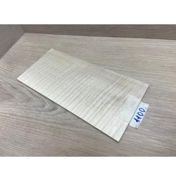 Клён Американский Белый Волнистый заготовка накладки на головку грифа Радиал ААА Волна ААА 4,5х115х240 мм-2