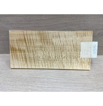 Клён Американский Белый Волнистый заготовка накладки на головку грифа Радиал ААА Волна ААА 4,5х115х240 мм-3