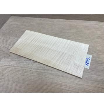 Клён Американский Белый Волнистый заготовка накладки на головку грифа Радиал ААА Волна ААА 5,5х115х240 мм-2