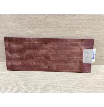 Амарант заготовка накладки на головку грифа Радиал ААА 5х112х280 мм-0