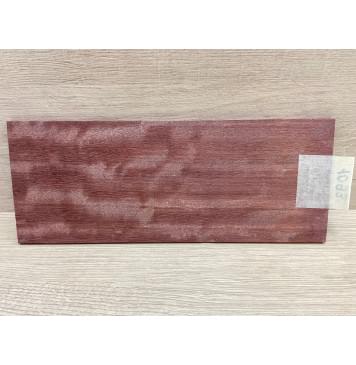 Амарант заготовка накладки на головку грифа Радиал ААА 5х112х280 мм-2